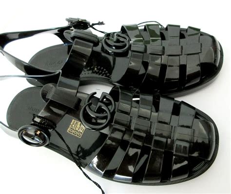 gucci jelly shoes singapore|gucci unisex sandals.